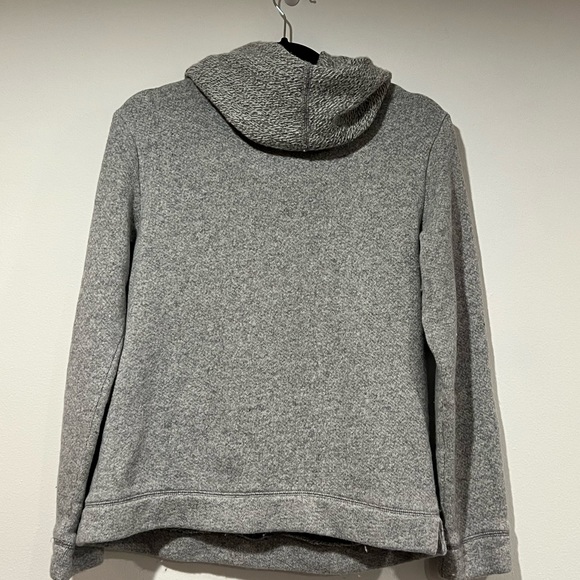 J.Crew Funnelneck Sweatshirt in Light Grey Size M - Picture 2 of 2
